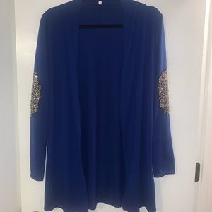 Blue Cardigan